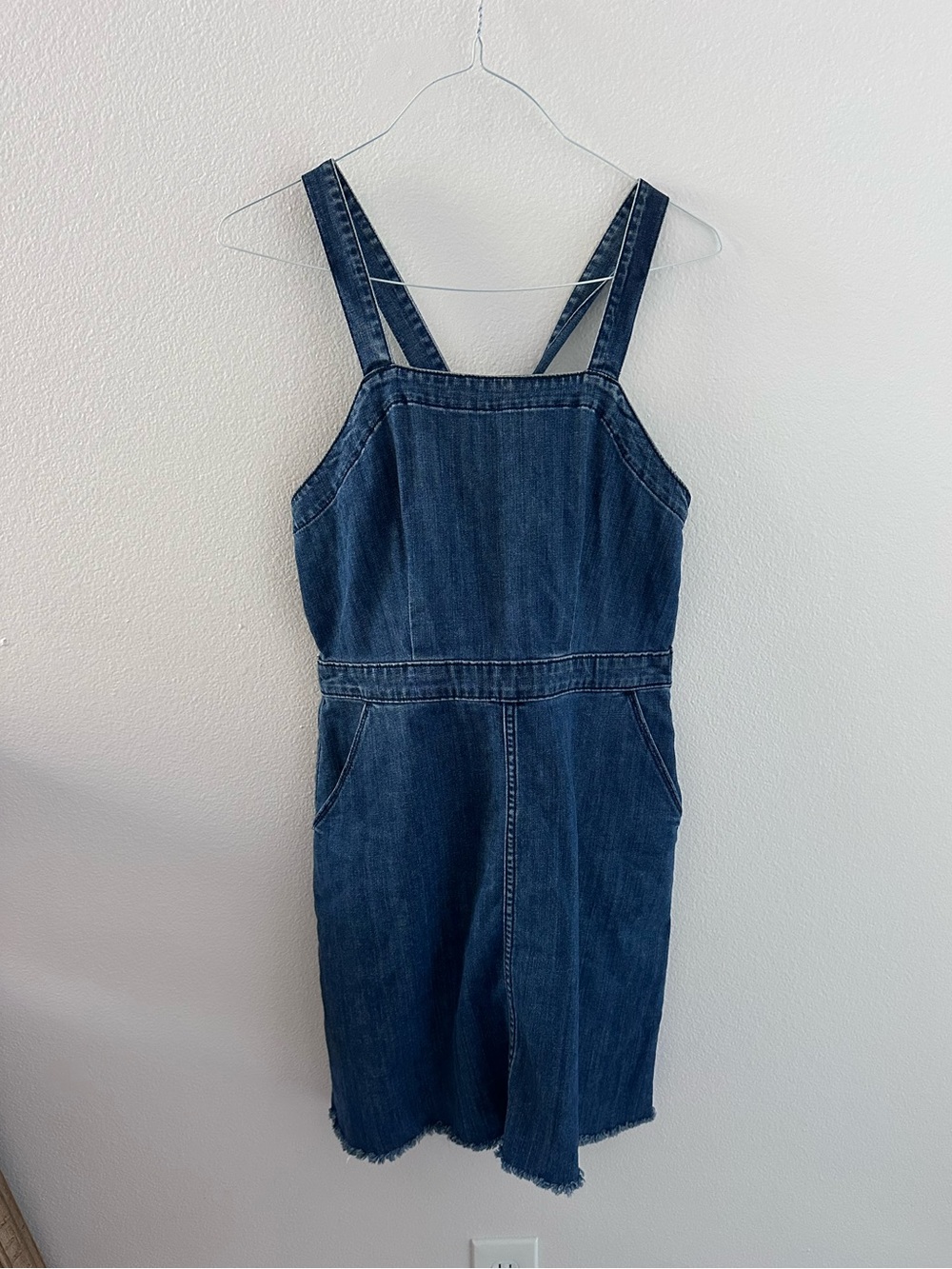 Universal Thread Indigo Denim Pinafore